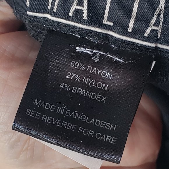 Thalian Black Pencil Bodycon Stretchy Skirt, 4 - Picture 8 of 9